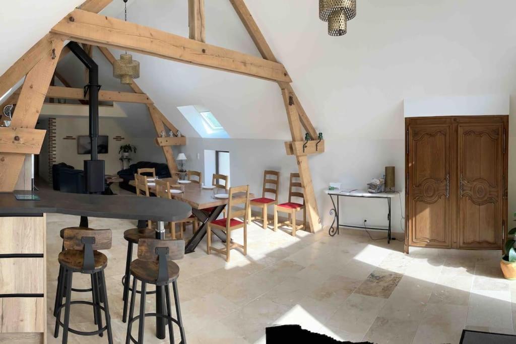 Gite Le Long Bois Campagne Charme 6 Pers Nécy エクステリア 写真